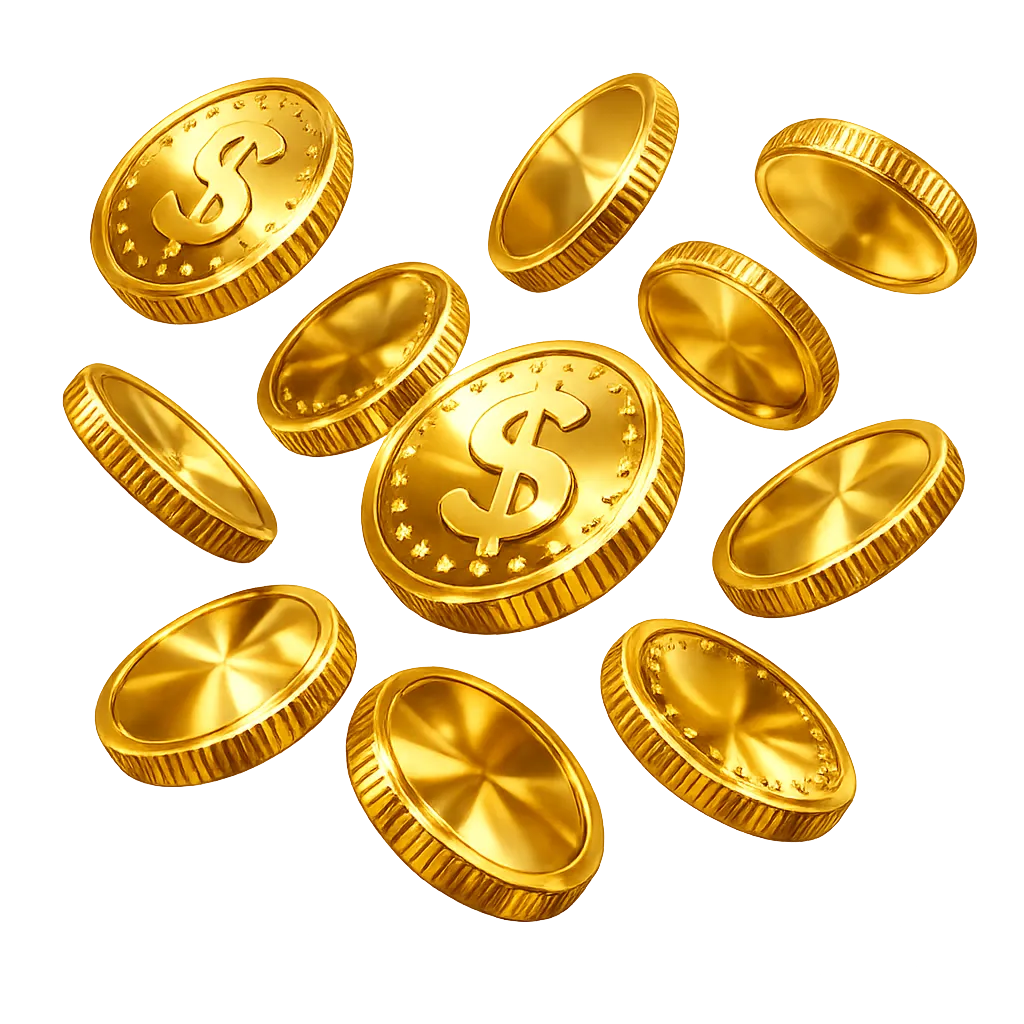 Diseño de medalla dorada simbolizando excelencia en casino online